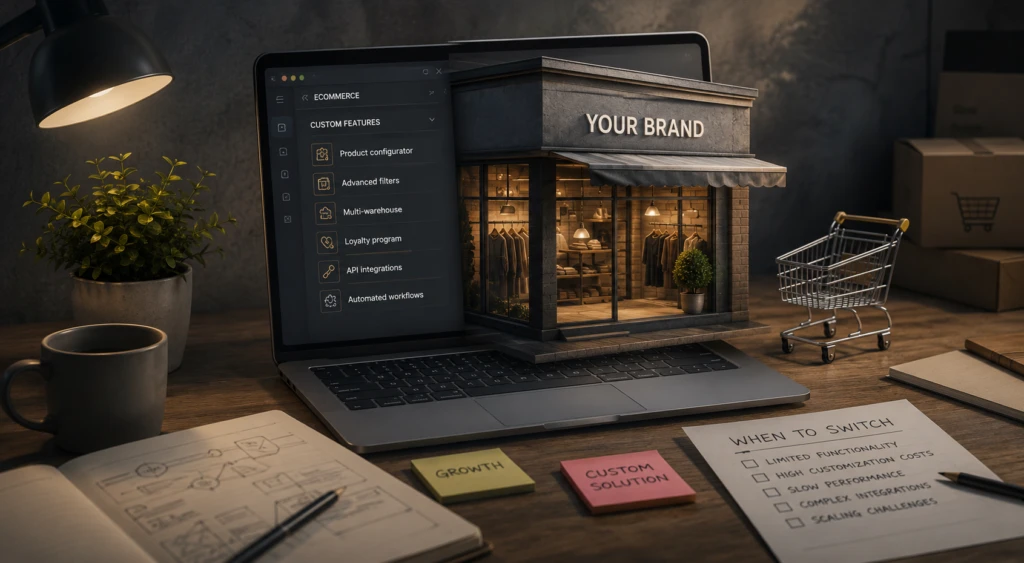 When Does a Business Need a Custom Online Store? 7 Situations Where a Template Solution Falls Short