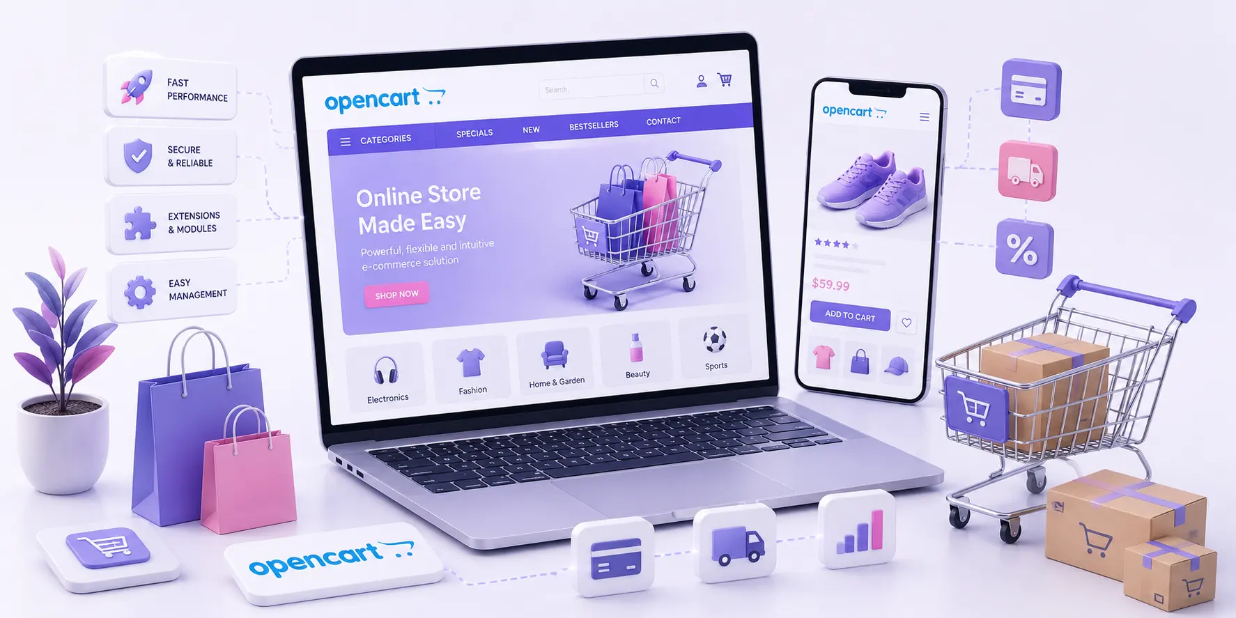 Разработка интернет-магазинов на OpenCart под ключ - 1